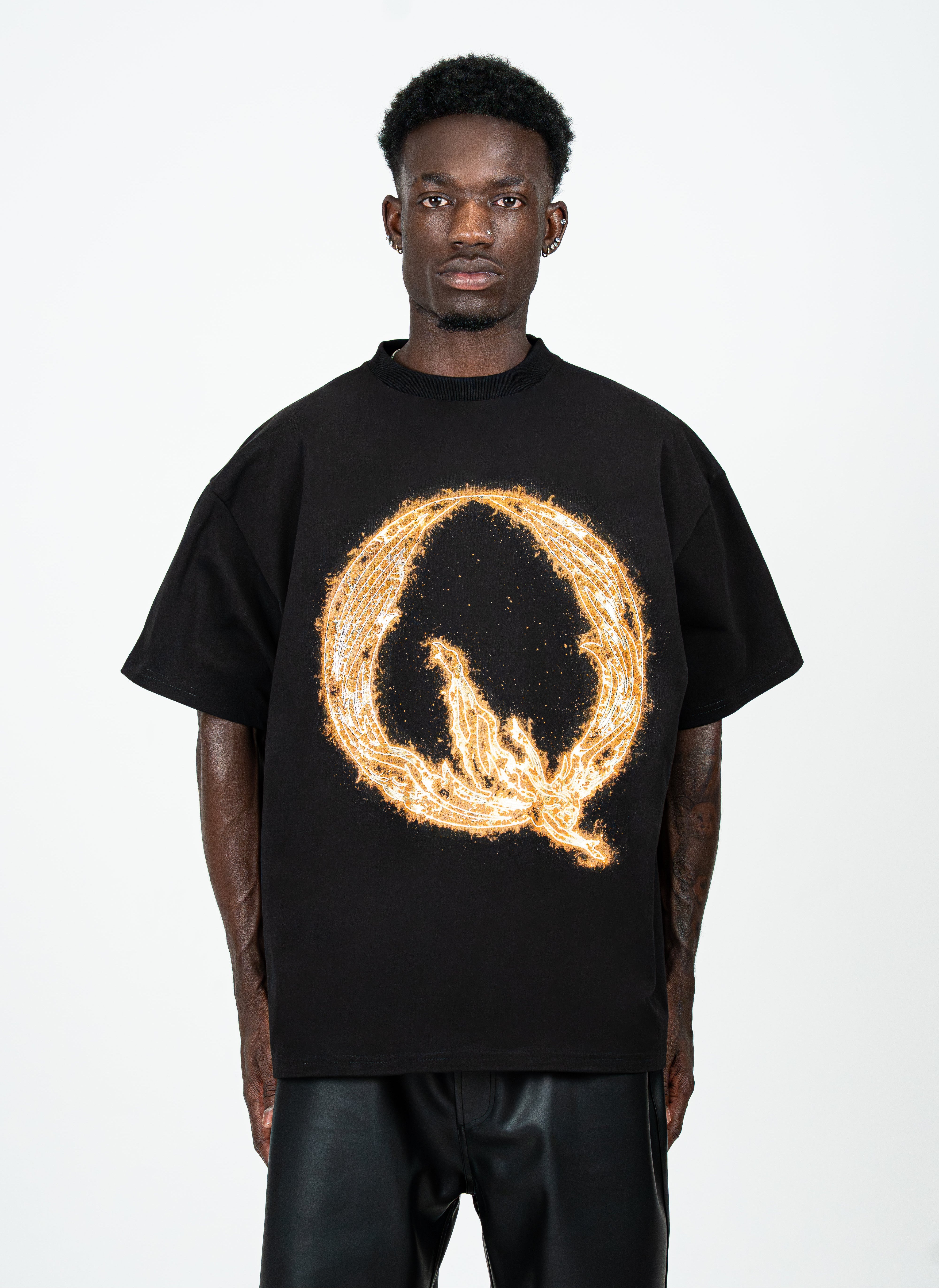 FLAME Q OVERSIZED T-SHIRT