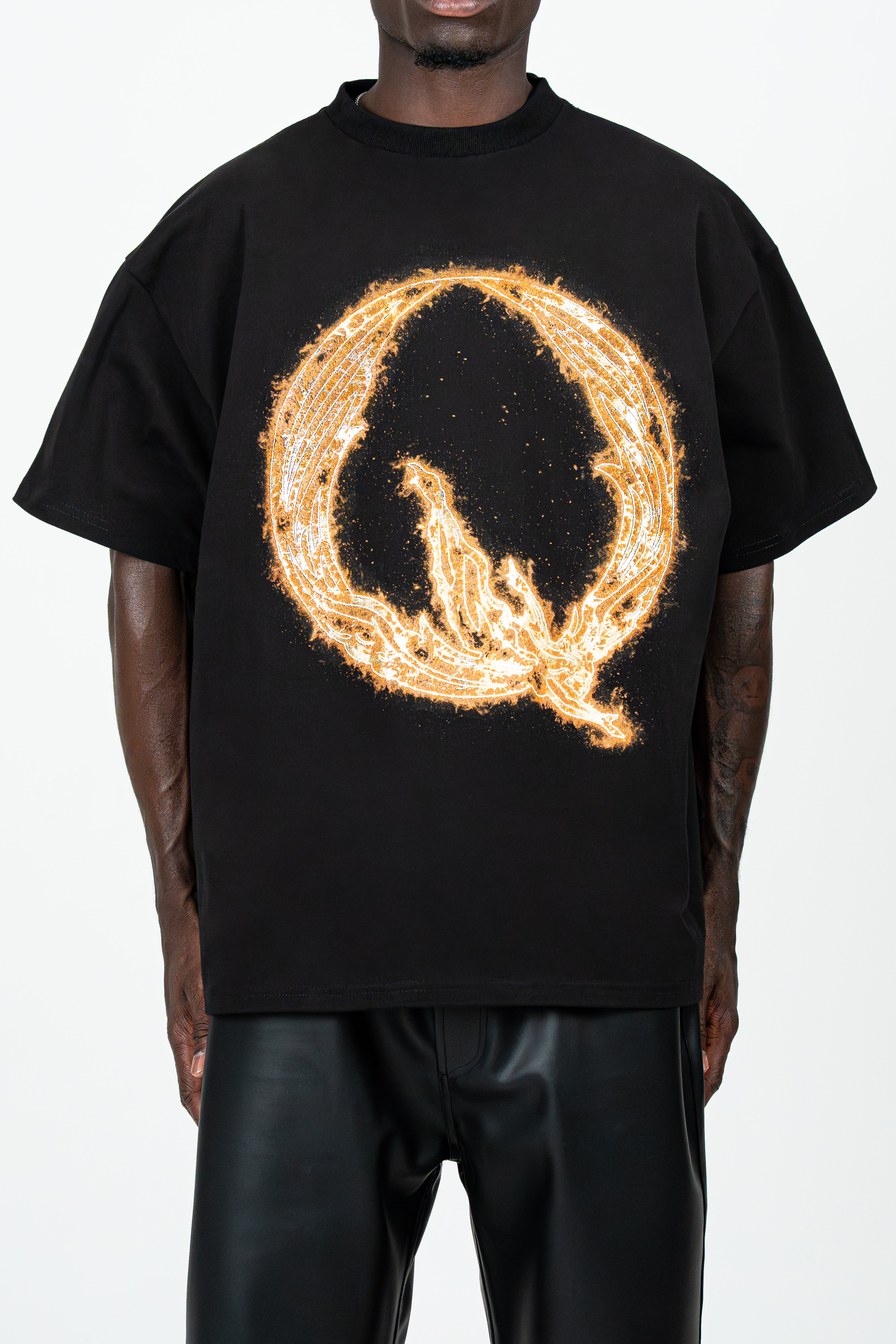 FLAME Q OVERSIZED T-SHIRT