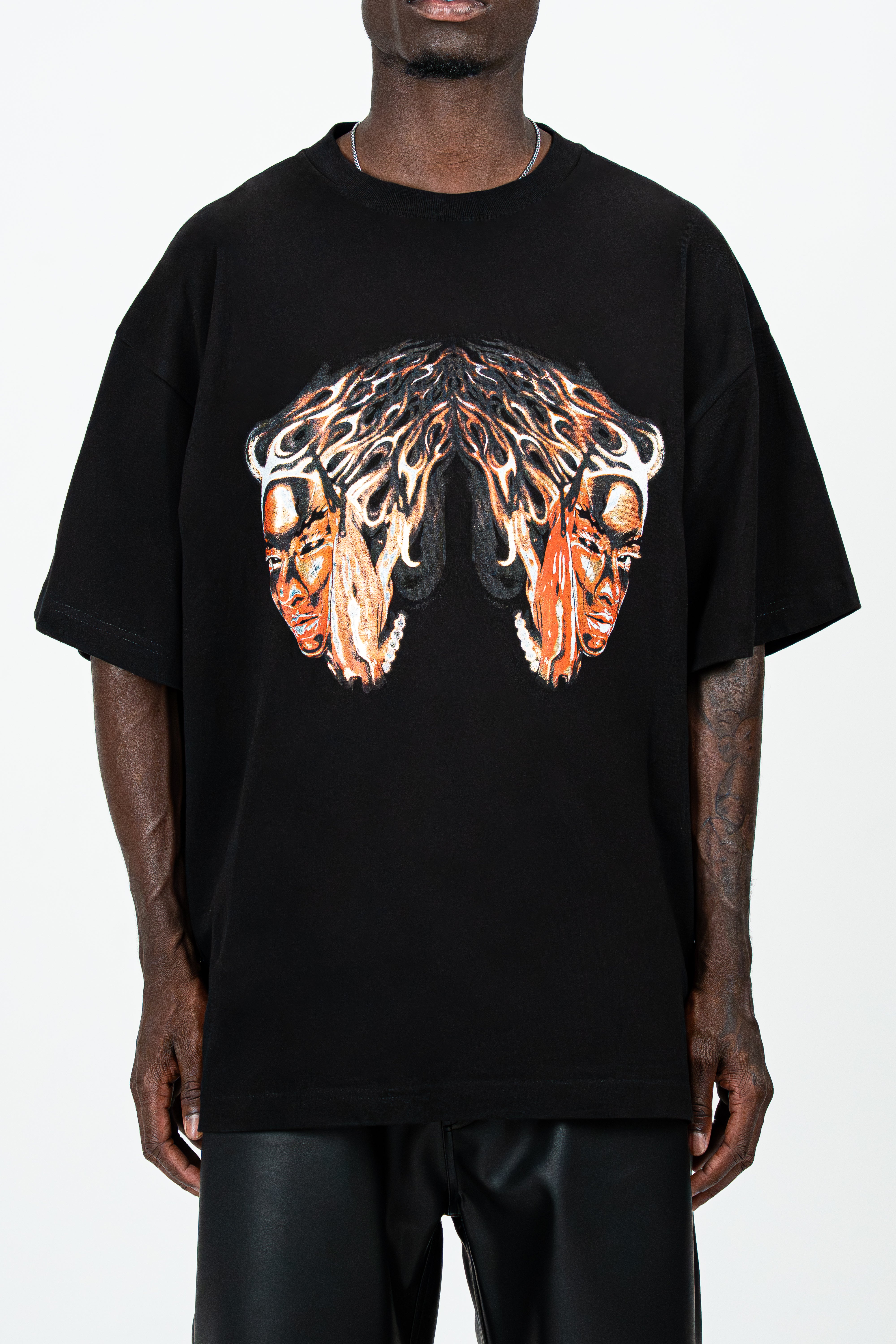 TWIN FLAME OVERSIZED T-SHIRT