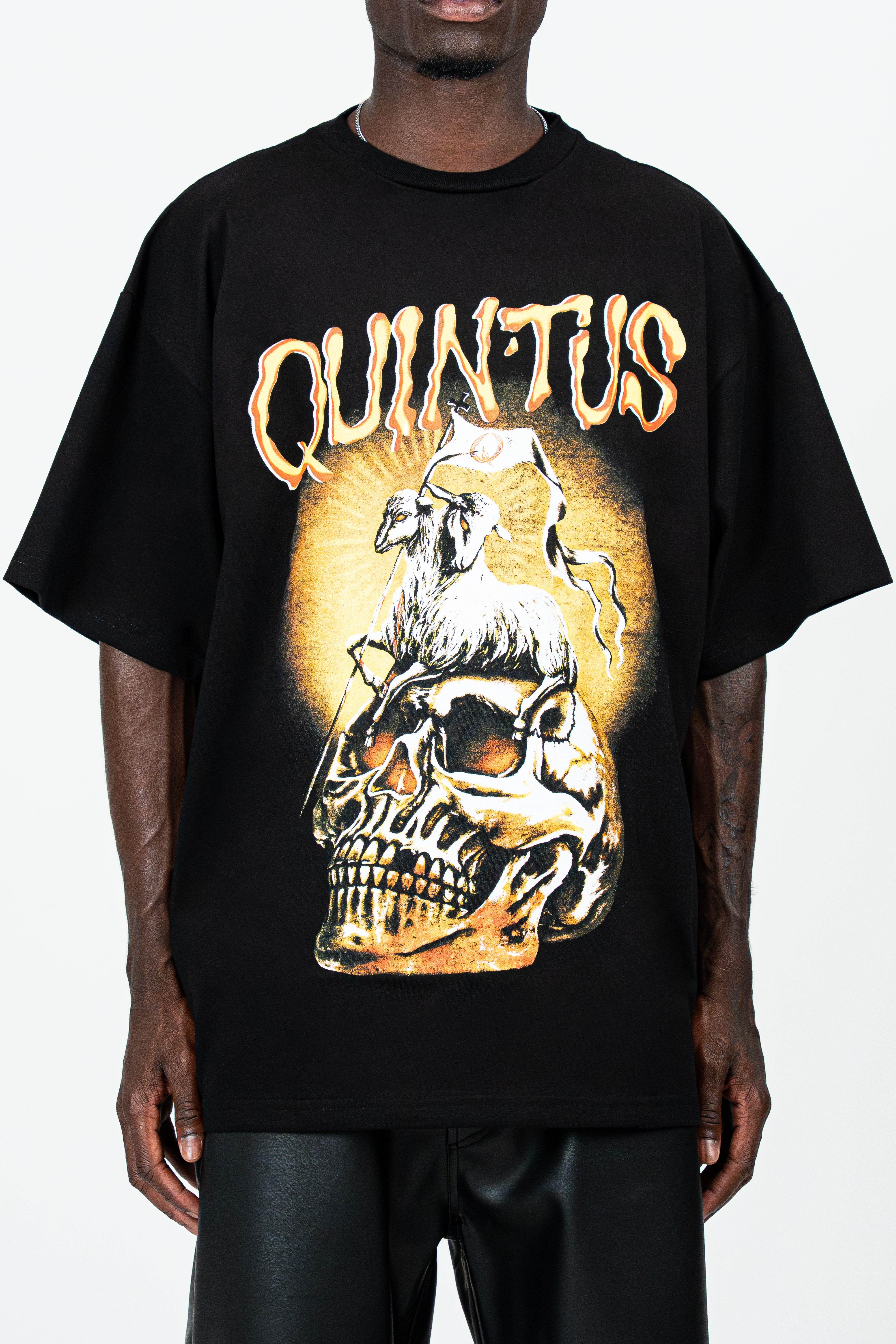 LAMB ON SKULL OVERSIZED T-SHIRT